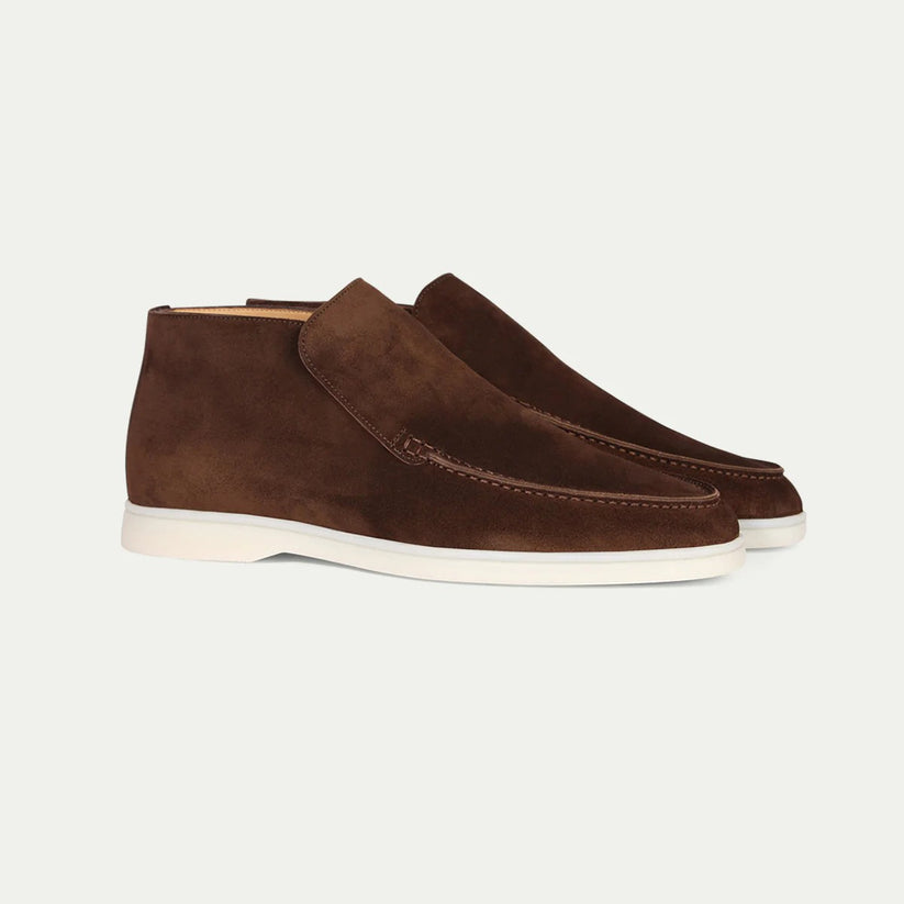 Kristopher - Lujosos suaves mocasines de gamuza