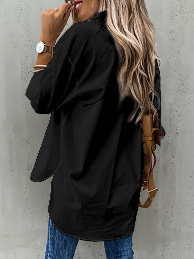 Kaitlyn - Camisa de Manga Larga con Botones
