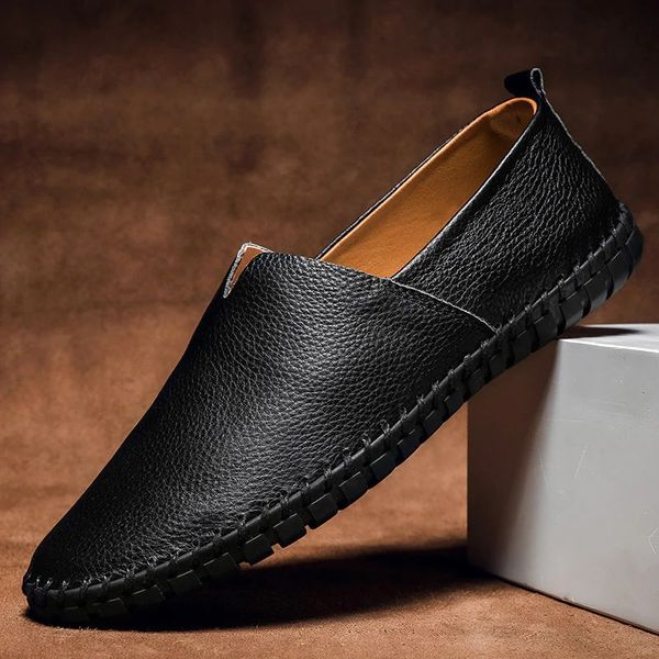 Finnian - Mocasines de Cuero Hechos a Mano, Comodidad