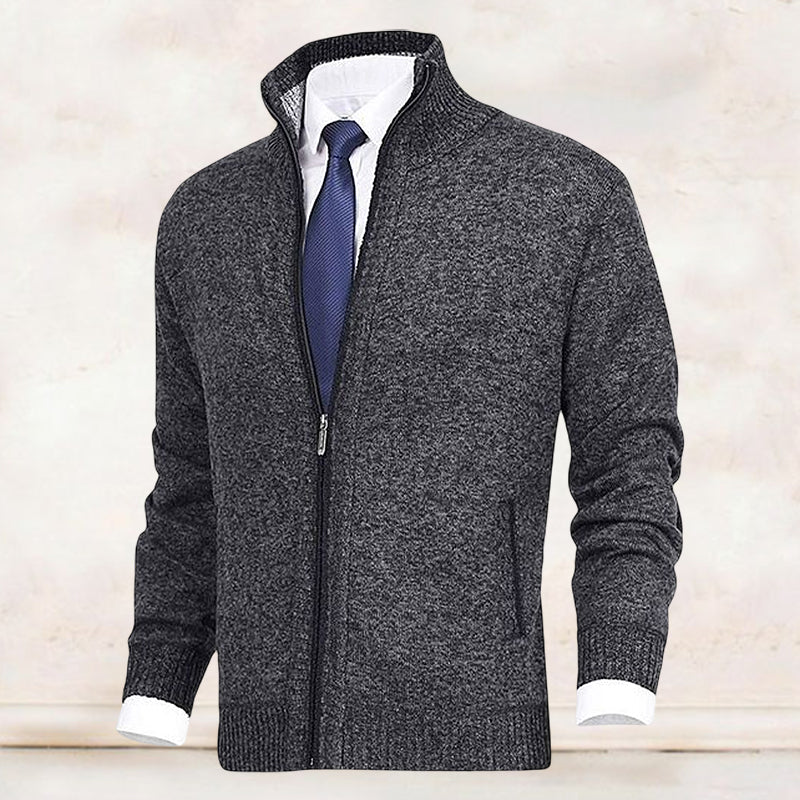 Saber – Cardigan con Cuello Alto