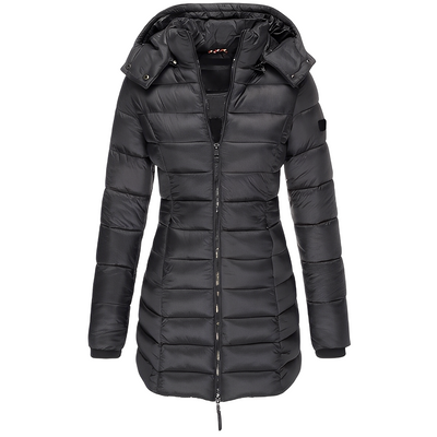Jazmine - Elegante, cálido, acolchado abrigo para mujeres
