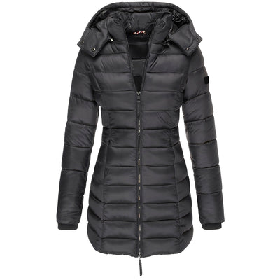 Louisa - Elegante, cálida, chaqueta acolchada para mujer