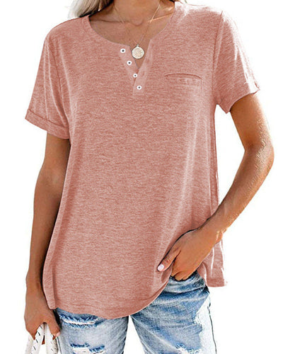 Élodie – Camisa de Mujer de Manga Corta