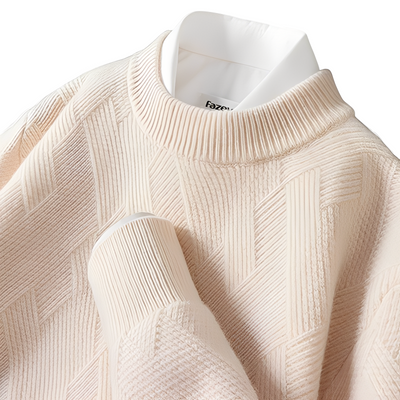 Winfred - Elegante suéter de cashmere de corte holgado para hombres
