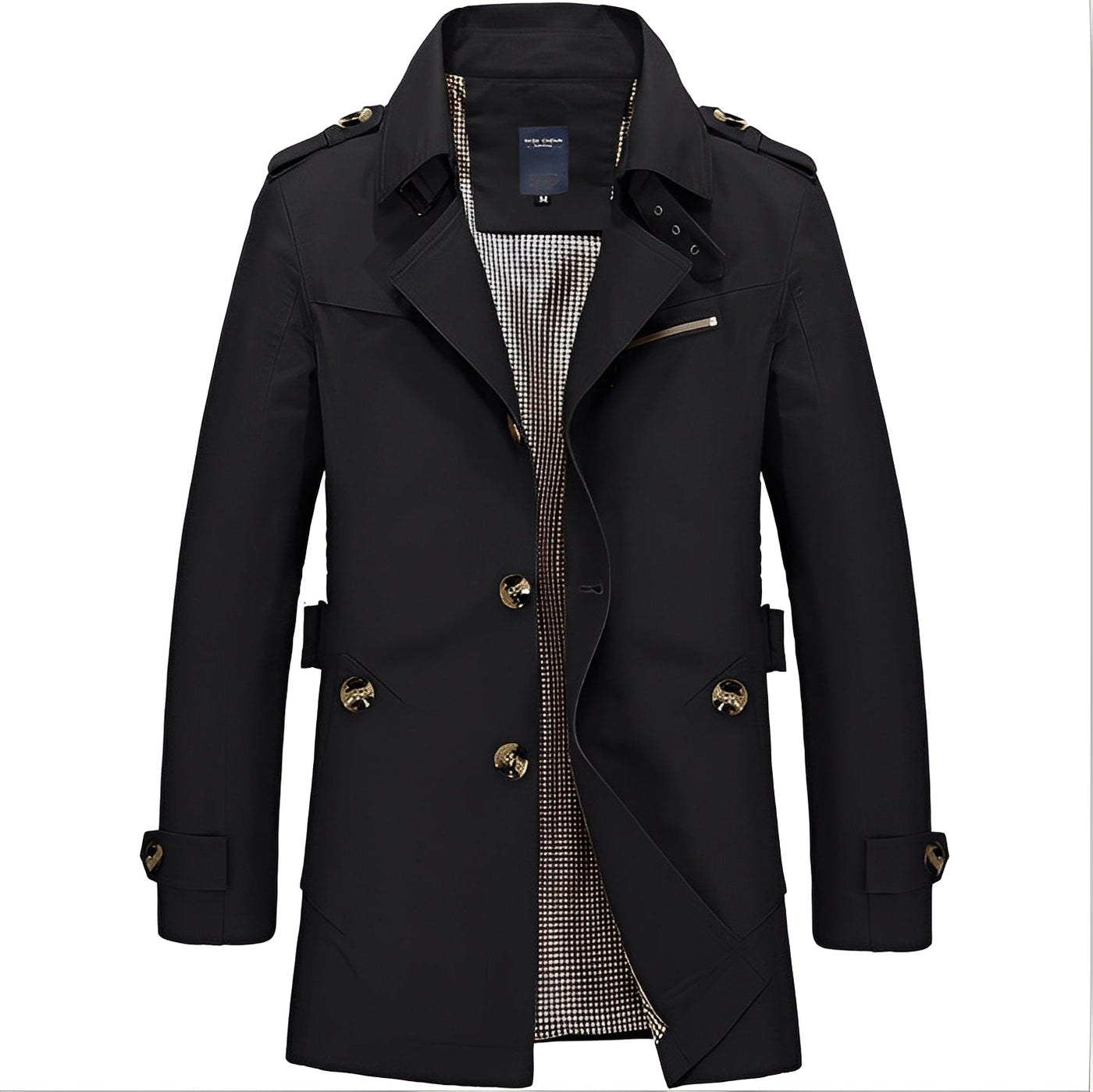 Harry - Cortavientos casual largo medio para hombres