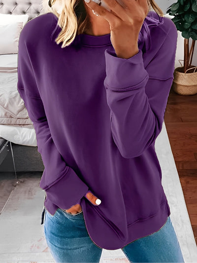Charnette - Suéter Retro Holgado para Mujeres