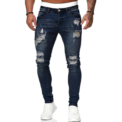 Claud - Jeans ajustados con roturas para hombres