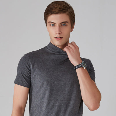 Éloi – Camiseta de cuello alto anti-sudor