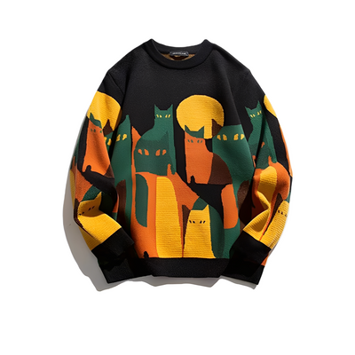 Jerome - Cómodo suéter estampado para hombres