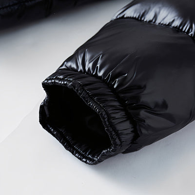 Robert - Chaqueta de plumas brillante y cálida para hombres