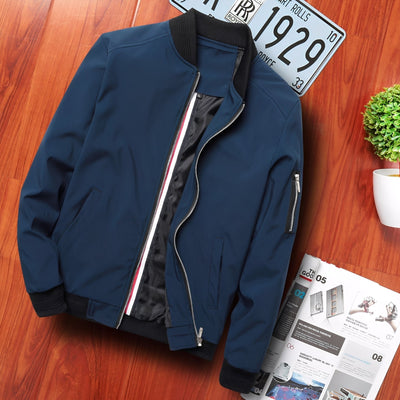 Leonard - Elegante chaqueta bomber para hombres