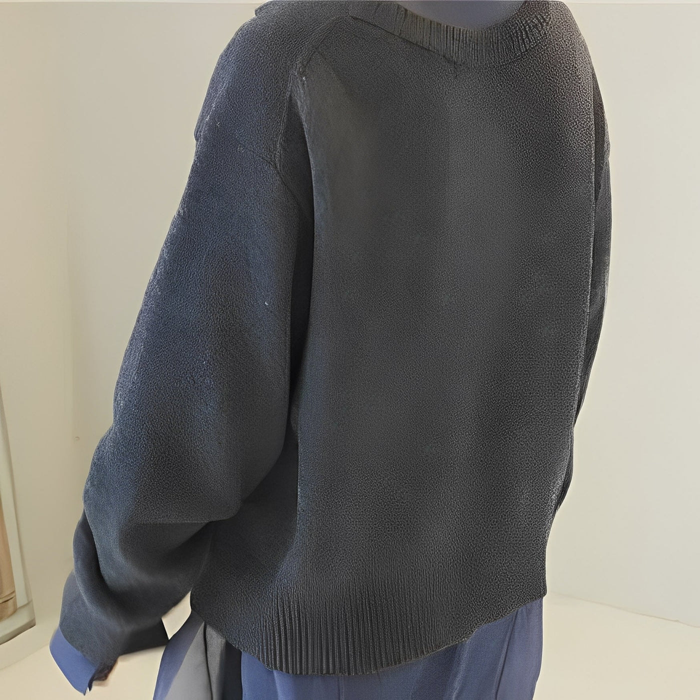 Arianna - Chaqueta de Cachemir Suelta con Botones para Mujeres
