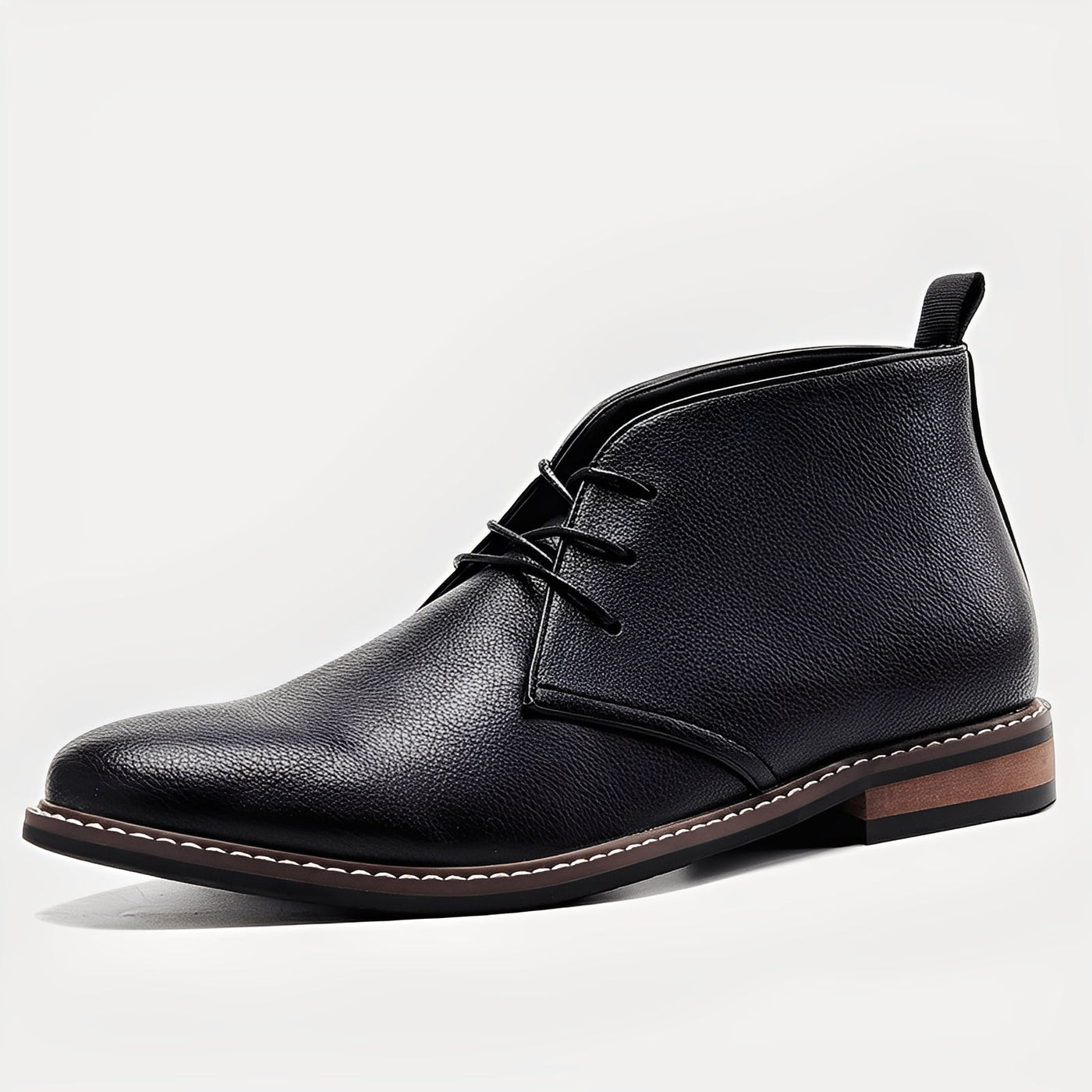 Kendrick - Botas Clásicas de Cuero para Hombres en Tallas Grandes