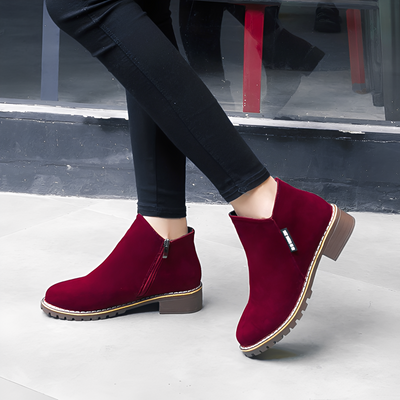 Chantelle - Elegantes Botas de Gamuza para Mujeres