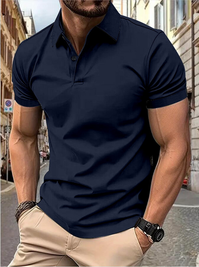 Blake - Camiseta Polo de Verano para Hombres en Ajuste Delgado