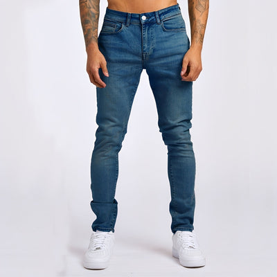 Radovan - Jeans elásticas de corte ajustado para hombres