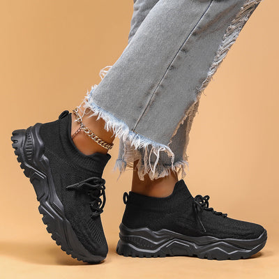 Wendi - Cómodos, casuales zapatos de tejido volador para mujeres