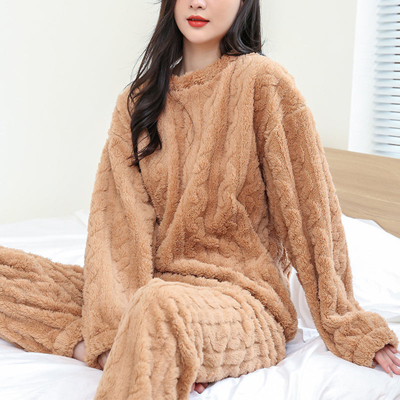 Kathryn - Cómodo, suave pijama de forro polar para mujeres