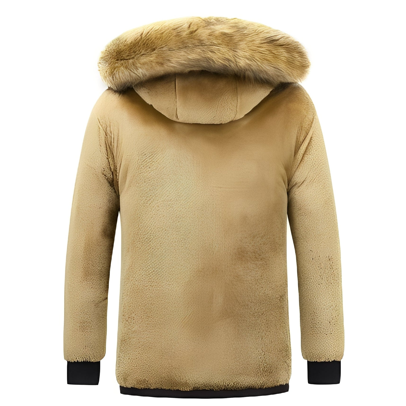Crispian - Chaqueta Parka Caliente con Capucha Desmontable para Hombres
