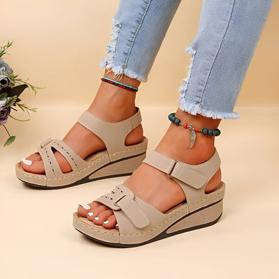 Marissa - Cómodas sandalias de plataforma con correas para mujer