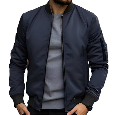Garret - Elegante chaqueta bomber ajustada para hombres