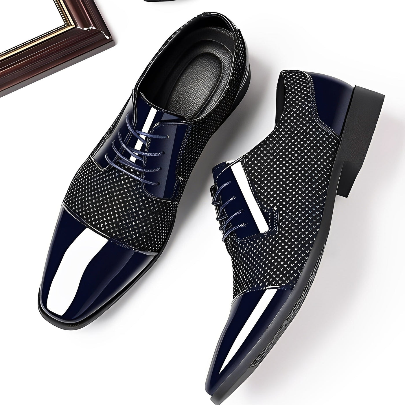 Trenton - Elegantes zapatos de cuero formales para hombres