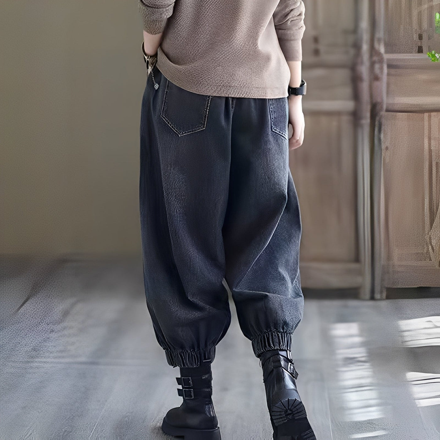 Shyanne - Clásico Jeans con cintura elástica para mujeres