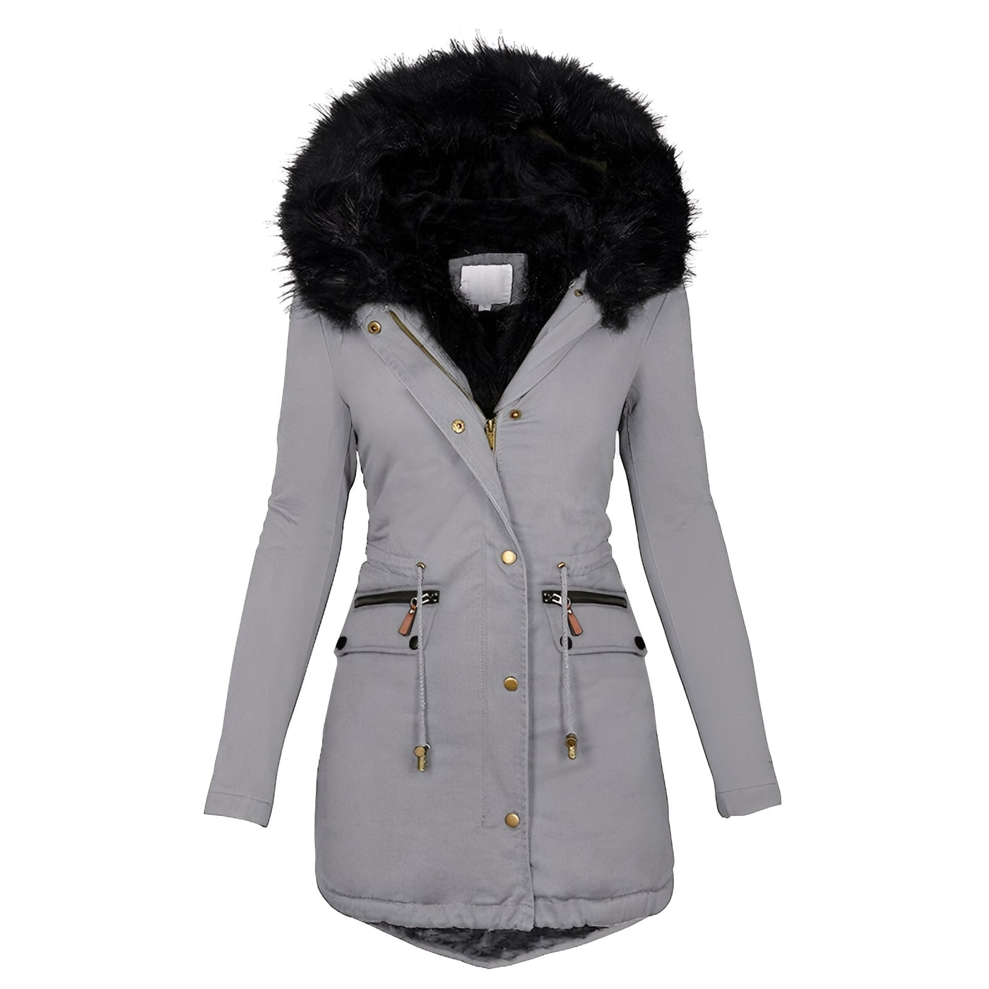 Camilla - Elegante, cálida chaqueta de piel para mujeres