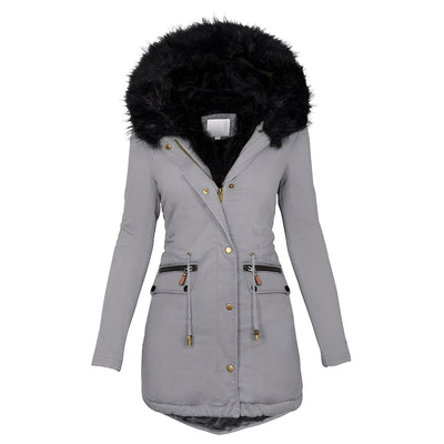 Camilla - Elegante, cálida chaqueta de piel para mujeres