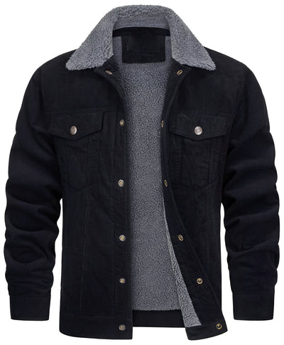 Mack - Clásica Chaqueta de Pana para Hombres