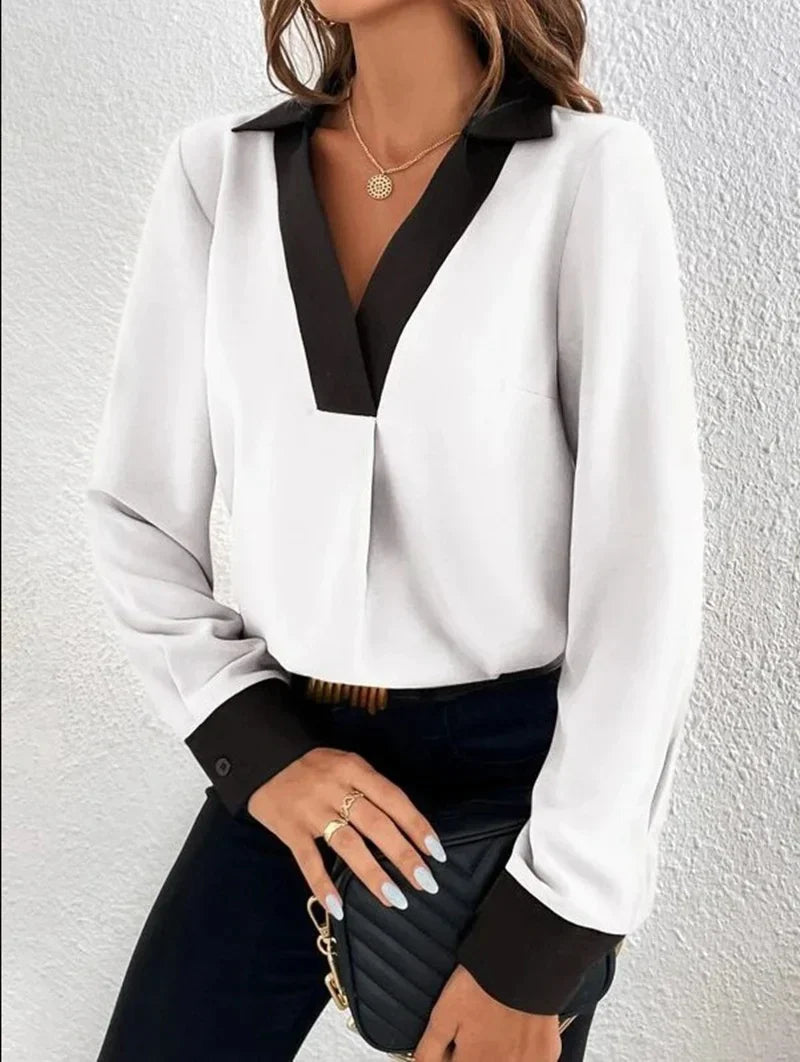 Nola - Blusa Elegante de Oficina