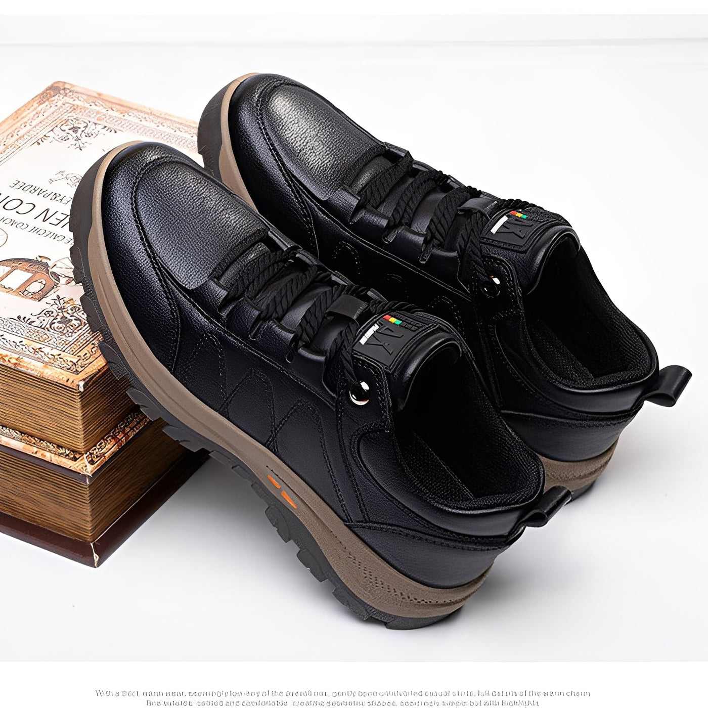 Randolf - Elegantes zapatos de cuero antideslizantes para hombres