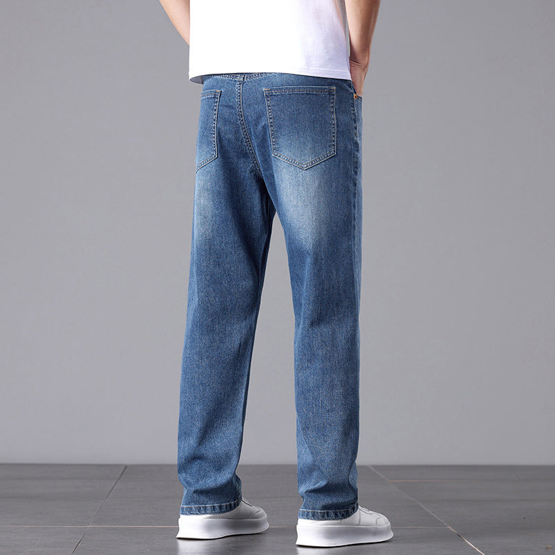 Allan - Pantalones Straight Casual para Hombres