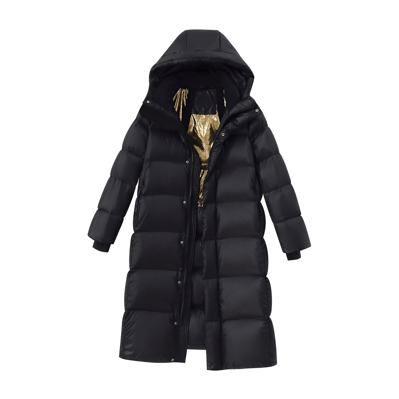 Mildred - Casual larga chaqueta de plumas para mujeres