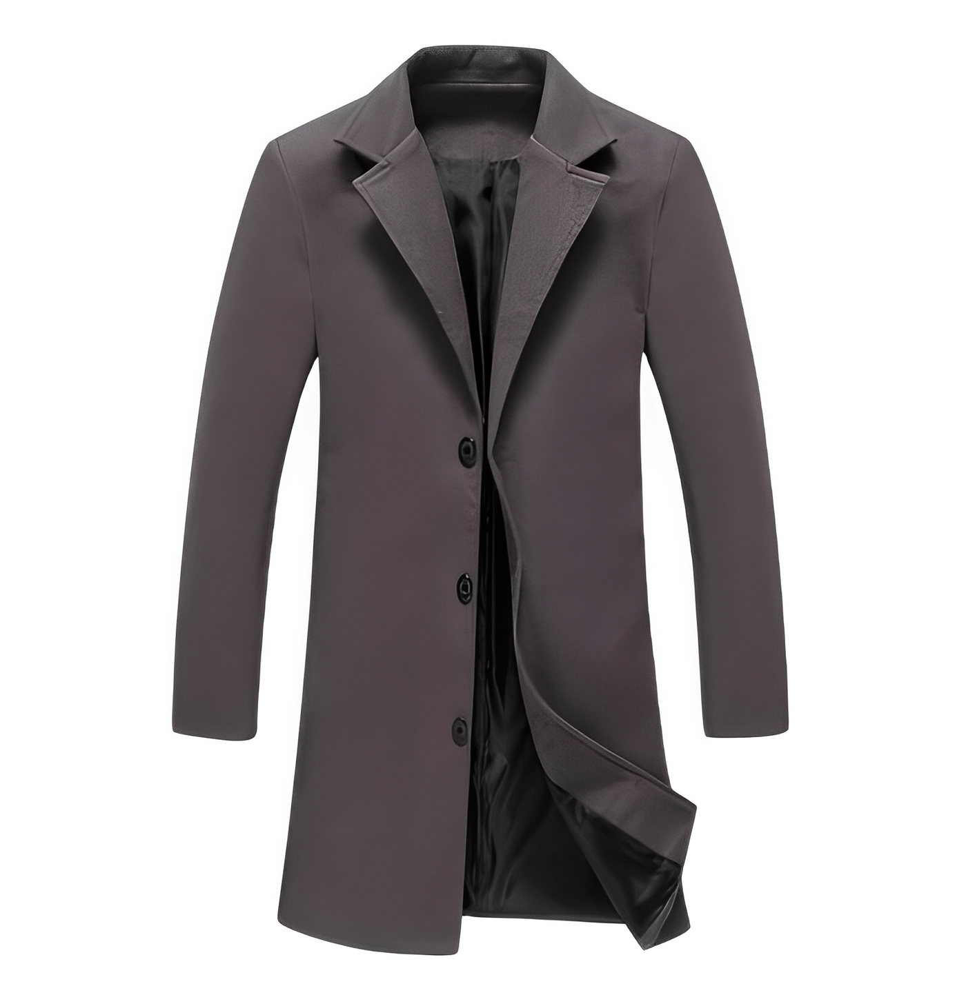 Peyton - Abrigo de invierno formal de lana para hombres