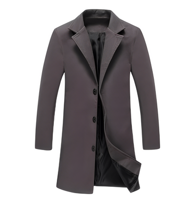 Peyton - Abrigo de invierno formal de lana para hombres