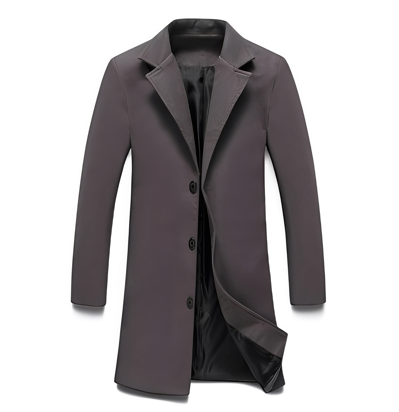 Johnson - Elegante formal abrigo de lana para hombres