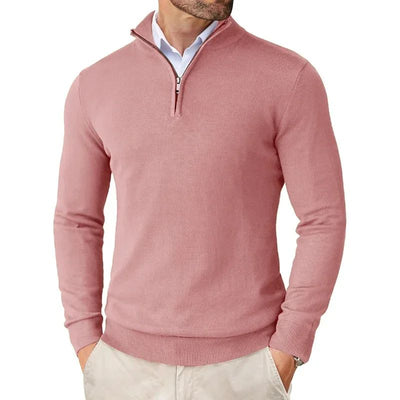 Bowen - Moderno Suéter con Cremallera para Hombres