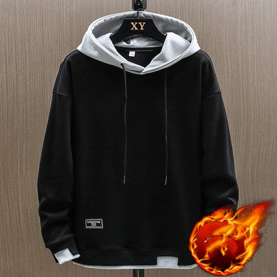 Warner - Moderno, cálido hoodie para hombres