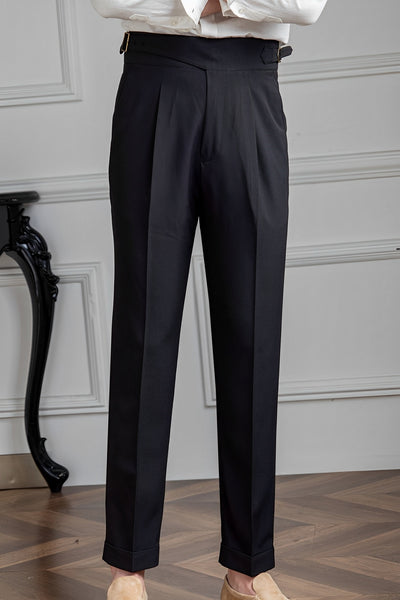 Bronson – Pantalón casual con hebilla ajustable para hombres