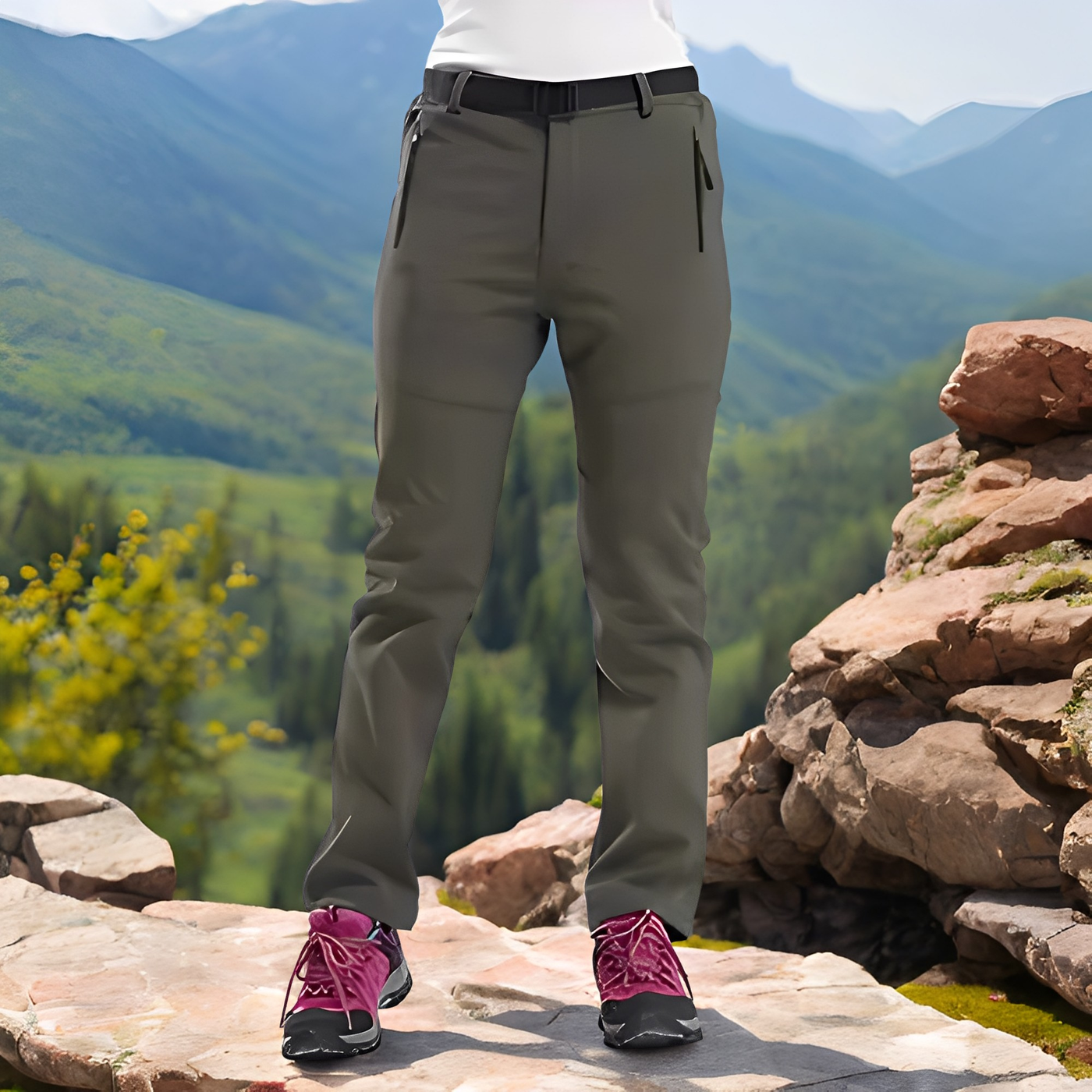 Rosanna - Elegante, grueso pantalón para exterior para mujeres