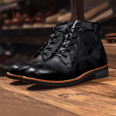 Chester - Botas de cuero retro-Martin para hombres