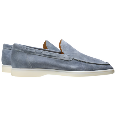 Lewin - Zapatos Casuales Retro de Gamuza para Hombres