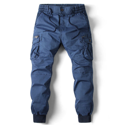 Trevor - Pantalón cargo casual con varios bolsillos para hombres