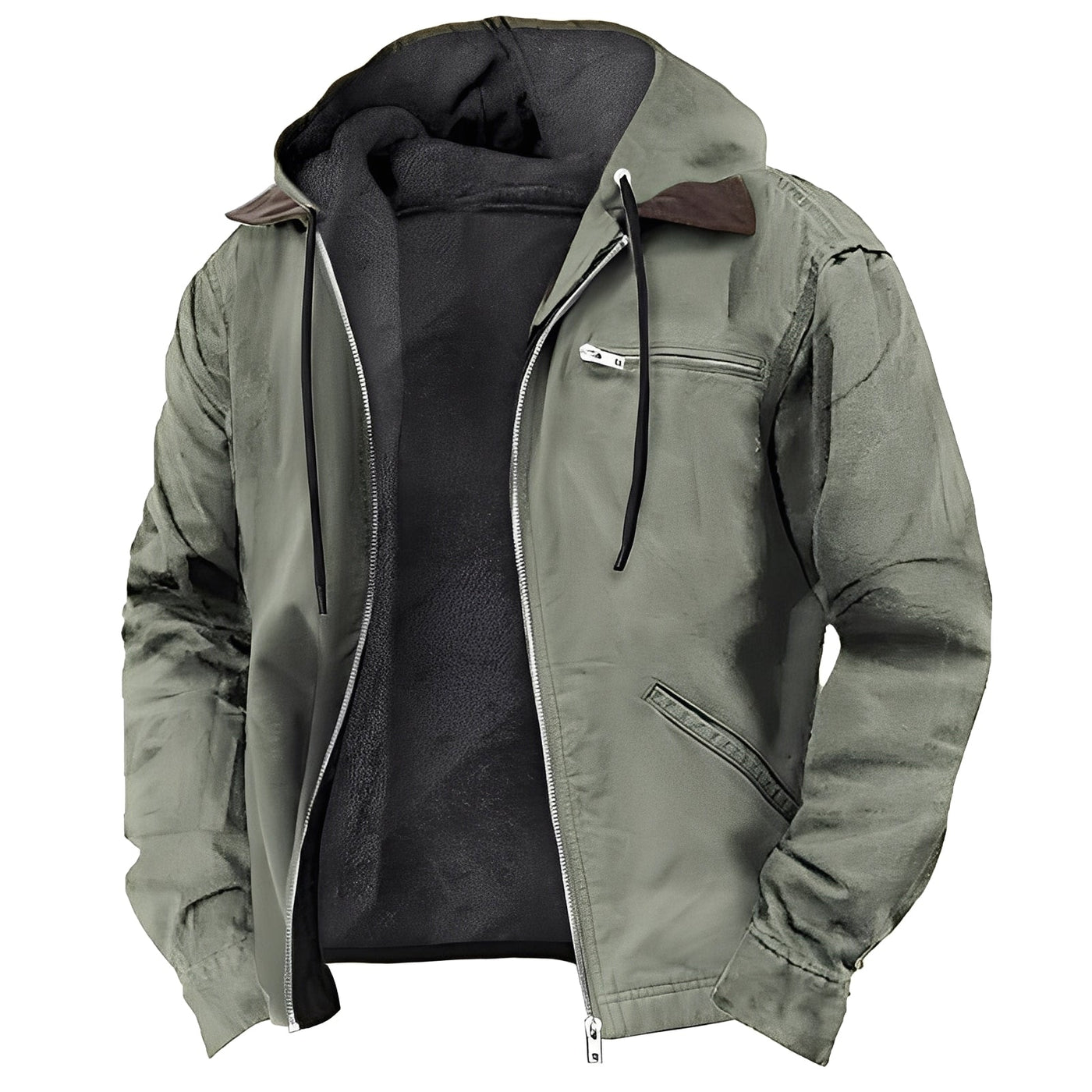 Daniel - Chaqueta casual con capucha para hombres