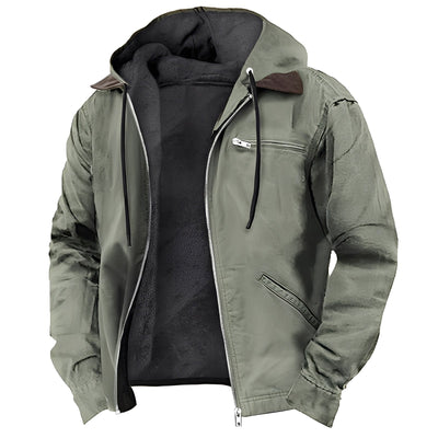 Daniel - Chaqueta casual con capucha para hombres