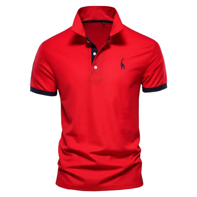 Victor - Camiseta Polo de Manga Corta Casual para Hombres