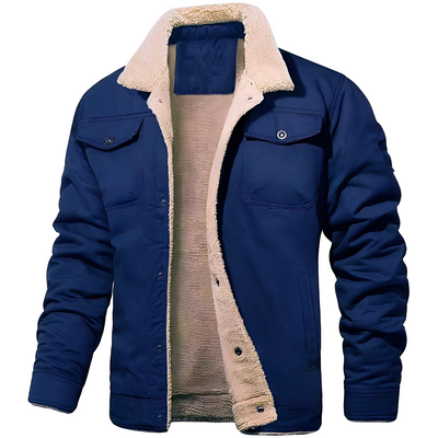 Dillon - Chaqueta Informal de Fleece-Twill para Hombres