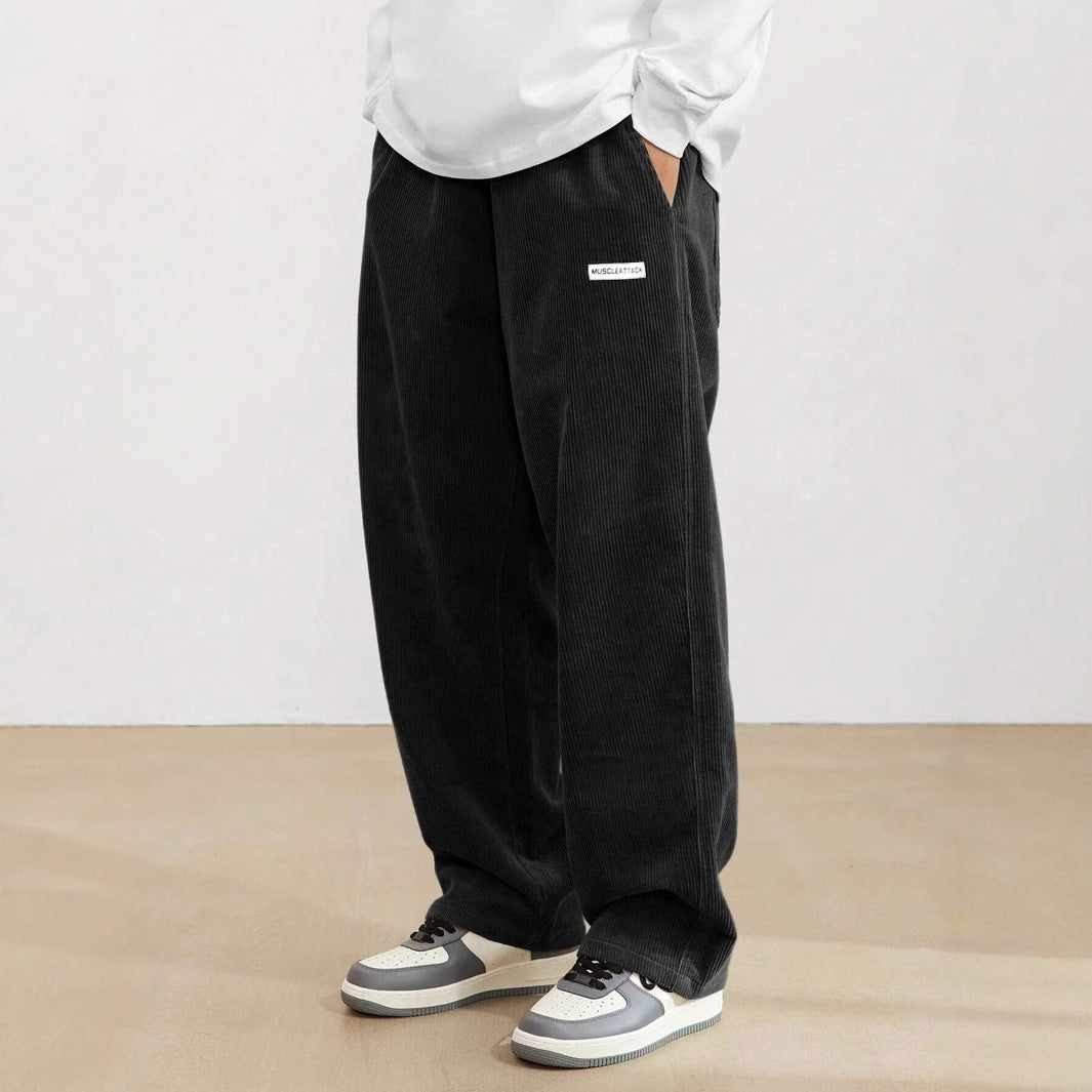 Kenrick - Pantalón de pana recto para hombres