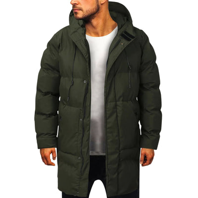 Darrel - Cálido, largo Parka-Jacke para Hombres